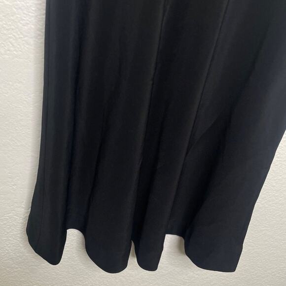 Banana Republic Womens Vintage Dress Size 6 Black Sleeveless Knee Length V-Neck - Picture 8 of 11